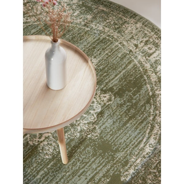 Tappeto rotondo verde ø 120 cm Gloria Lydia – Hanse Home-image-3