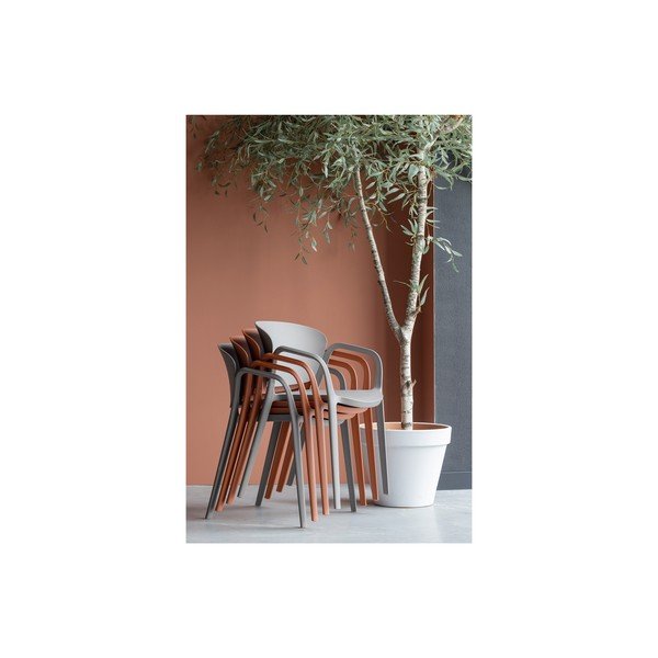 Sedia da giardino grigia Billie - WOOOD-image-2