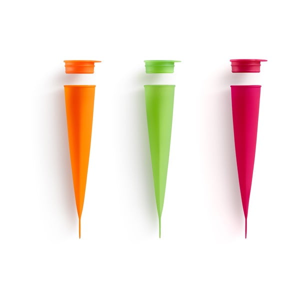 Set di stampi per ghiaccioli in silicone 3 pz – Lékué
