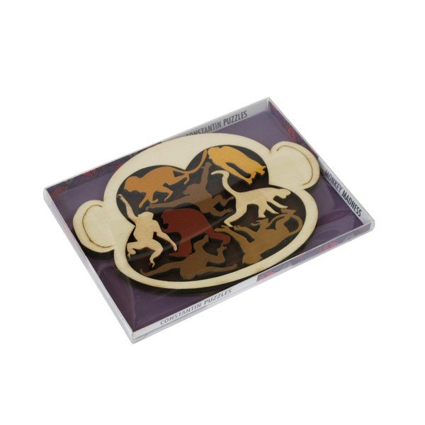 Puzzle in legno Monkey Madness - RecentToys-image-1