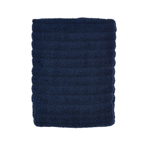 Asciugamano da bagno Prime blu scuro, 70 x 140 cm - Zone