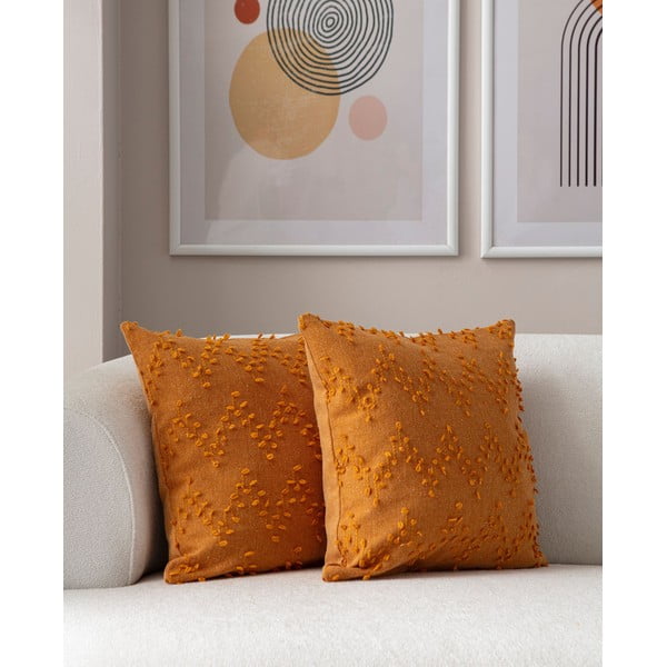 Federe decorative in set 2 pz 43x43 cm Tuffet – Mioli Decor-image-3