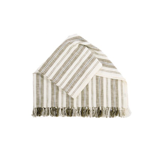 Coperta verde in cotone 150x200 cm Indira – Tiseco Home Studio-image-4