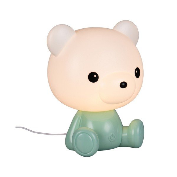 Lampada da tavolo per bambini verde Cutie – Reality