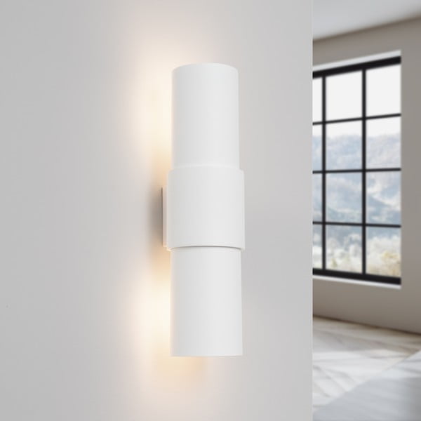 Lampada da parete bianca Aurea – Sollux-image-2