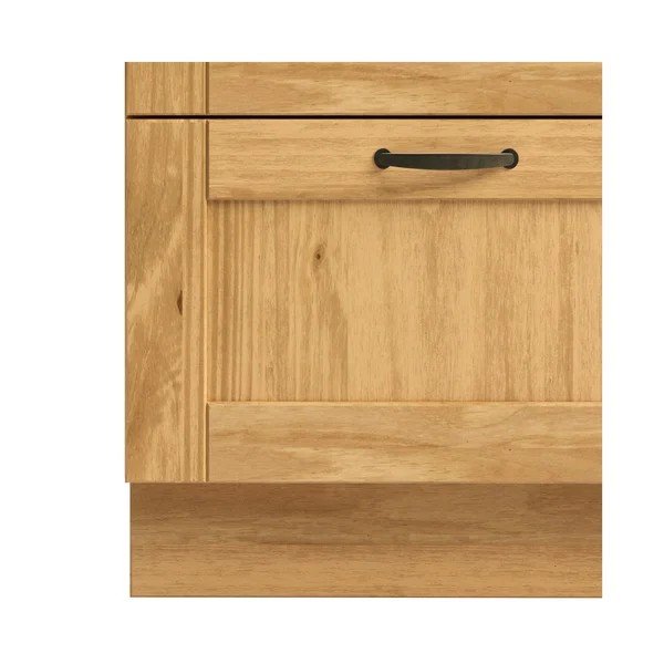 Isola da cucina colore naturale chiaro in pino massiccio 100x86,5x62 cm Teramo – Støraa-image-3