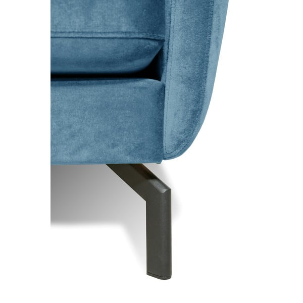 Divano angolare in velluto blu (angolo sinistro) Magic - Scandic-image-4