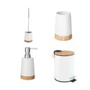 Set di accessori da bagno bianco in ceramica Bamboo - Wenko