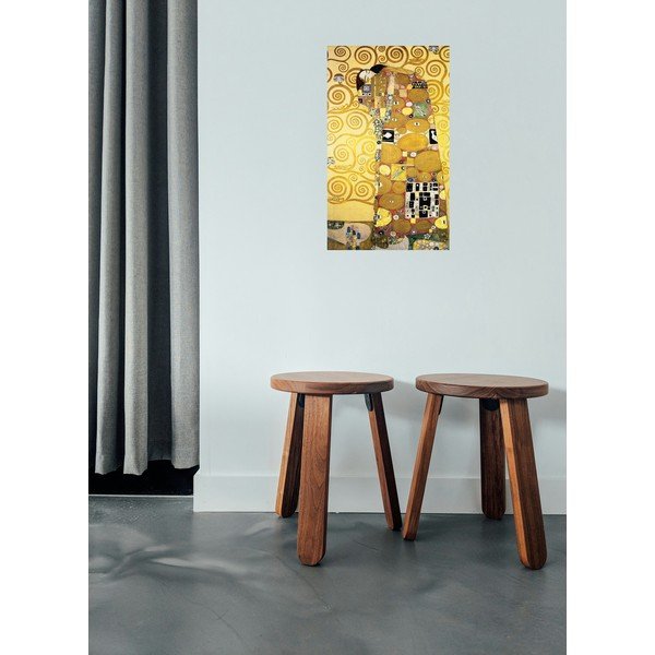 Riproduzione pittorica 30x50 cm Gustav Klimt - Fulfillment - Fedkolor-image-1