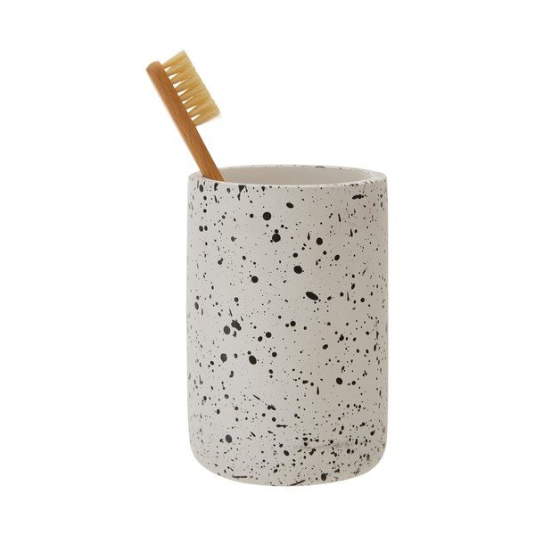 Portaspazzolino color crema in cemento Mozie – Premier Housewares-image-2