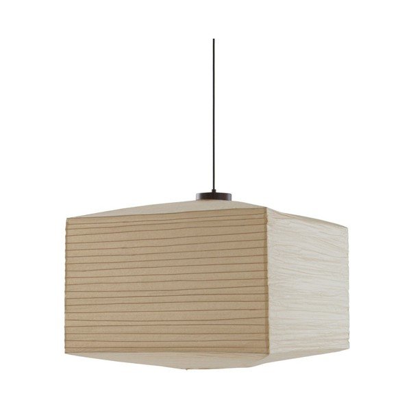Lampadario beige in carta ø 70 cm Signe – Jotex