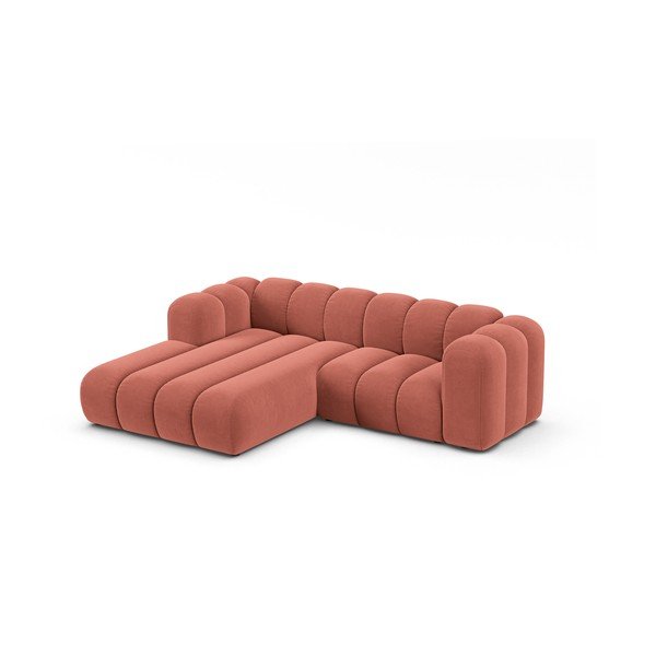 Divano angolare salmone ad angolo sinistro Lupine - Micadoni Home-image-1