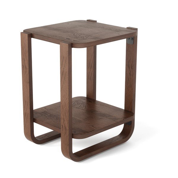 Tavolino in legno di eucalipto 38x42 cm Bellwood - Umbra-image-3