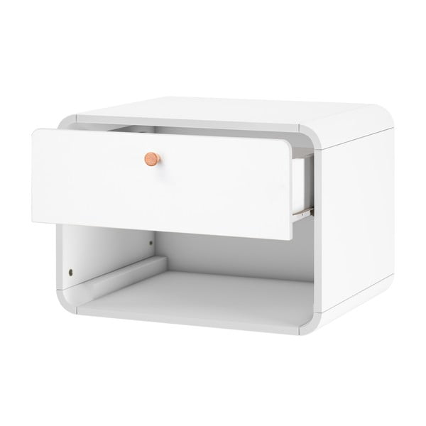 Comodino sospeso bianco Cassie - Støraa-image-1