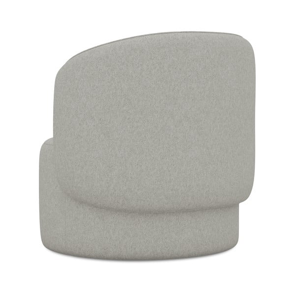 Poltrona grigio chiaro Ipo – Makamii-image-3