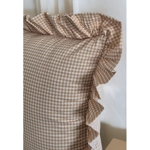 Federa decorativa in cotone 45x45 cm Ruffled – Mila Home-image-2