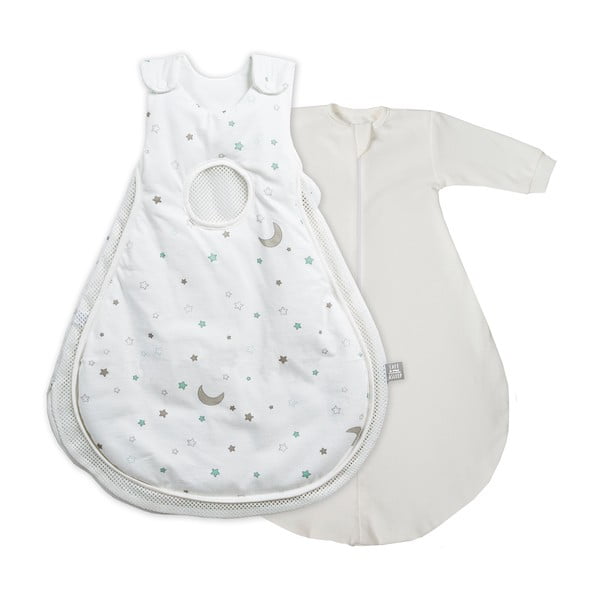 Sacco nanna bianco/beige in cotone 50x66 cm Sternenzauber – Roba