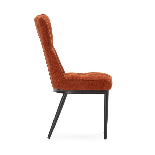 Sedie da pranzo in set color terracotta 2 pz Damon – Marckeric-image-4