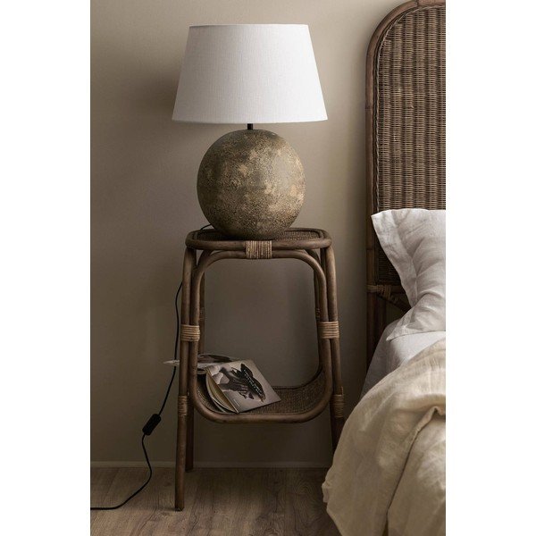 Tavolino rotondo in rattan ø 41 cm Magnolia – Ellos Home-image-2