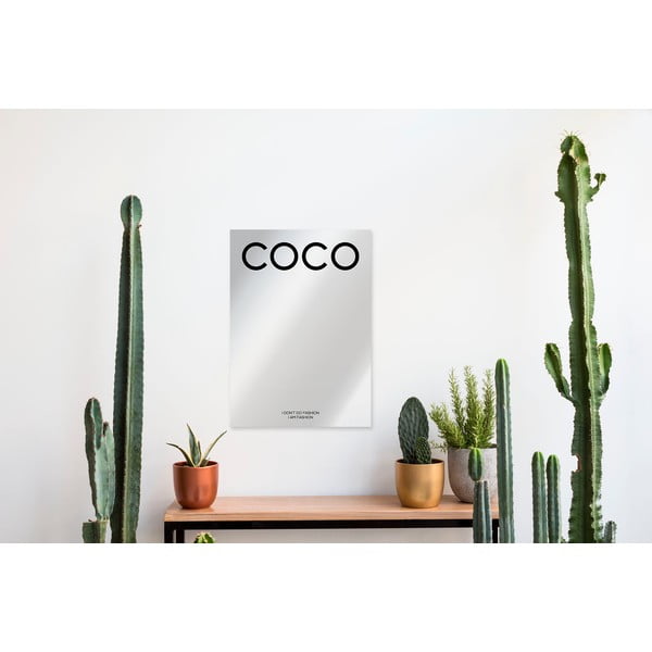 Specchio da parete 50x70 cm Coco Chanel - Little Nice Things-image-1