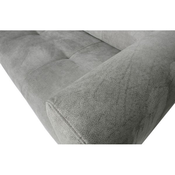Divano in similpelle grigio chiaro Skin, 250 cm - vtwonen-image-1