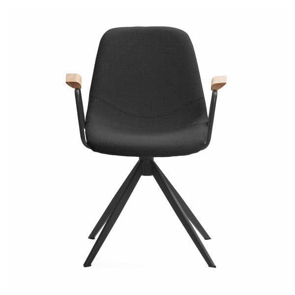 Set di sedie da pranzo nere in un Set di Tali - Marckeric-image-3