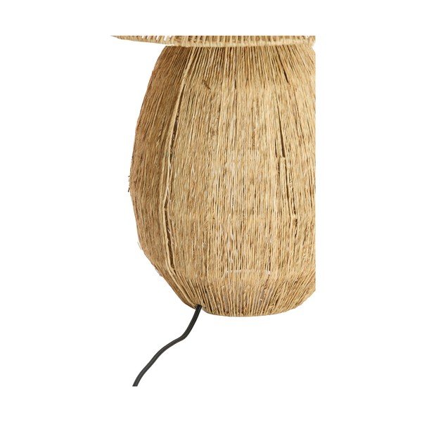 Lampada da tavolo di colore naturale con paralume in iuta (altezza totale 55 cm) Maruva – Light & Living-image-4