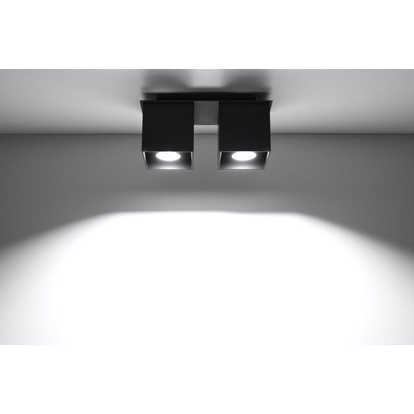 Apparecchio da soffitto nero Geo - Sollux-image-4