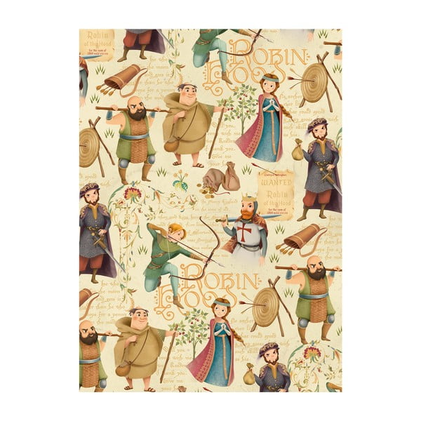 Quaderno con penna 50 pagine formato A6 Robin Hood - Kartos-image-1