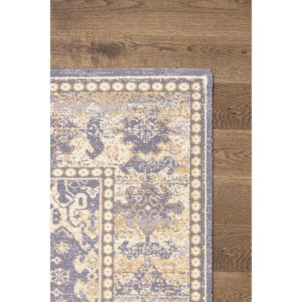 Tappeto in lana grigio 133x180 cm Carol - Agnella-image-3