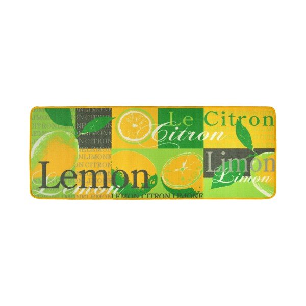 Runner da cucina giallo-verde , 67 x 180 cm Lemon - Hanse Home-image-1