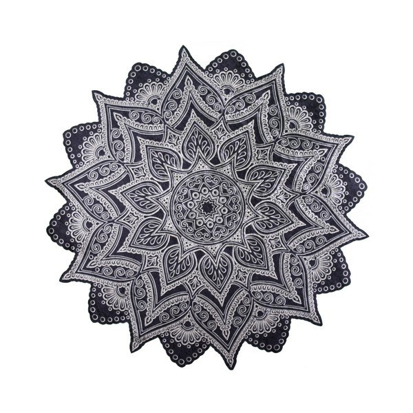 Tappeto Grisso, ⌀ 80 cm - Vitaus-image-1