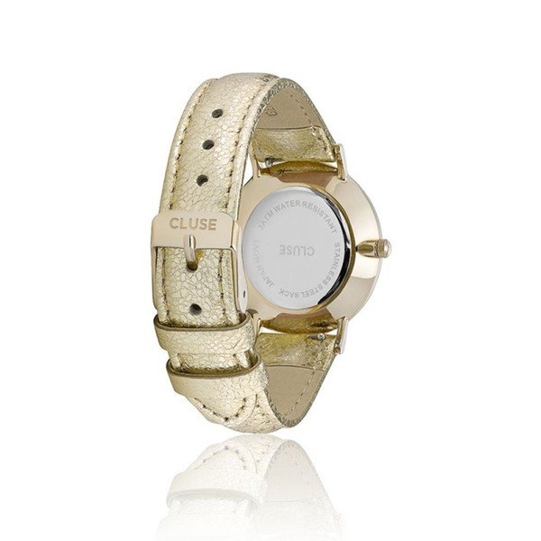 Orologio da donna con cinturino in oro metallizzato Minuit Gold - Cluse-image-1