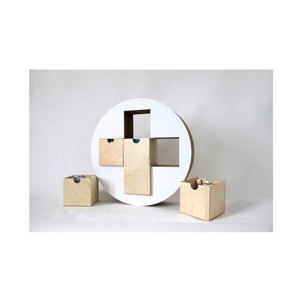 Set di armadietti per medicinali e armadietti per vini di colore marrone - Unlimited Design for kids-image-2