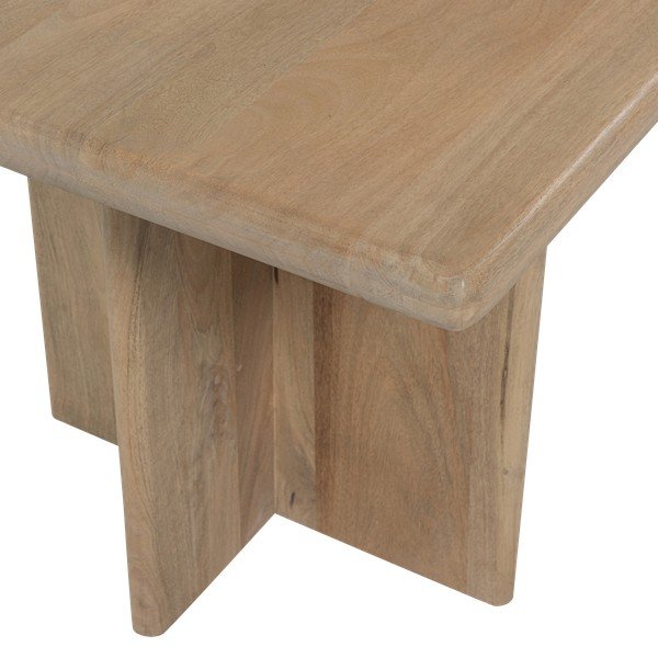 Tavolo da pranzo in mango massiccio 90x180 cm Ato – WOOOD-image-4