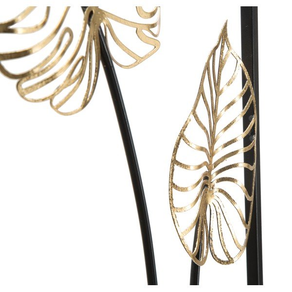 Decorazione da appendere in metallo con motivo a foglie Mauro Ferretti -A-, 31 x 90 cm Luxy - Mauro Ferretti-image-3