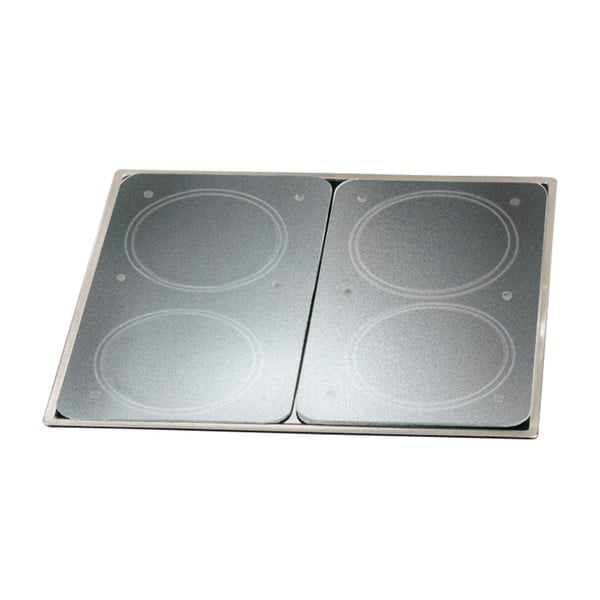 Set di 2 coperchi in vetro per stufa Trasparente Universal - Wenko-image-3