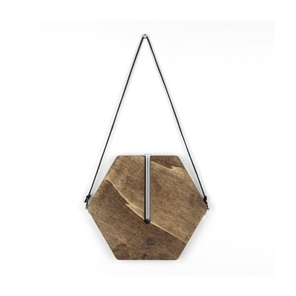 Vaso da parete in legno - Kate Louise-image-1