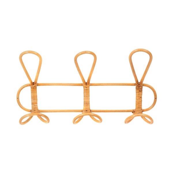 Appendiabiti da parete in rattan - Compactor