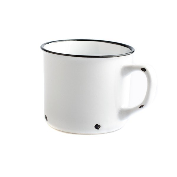 Tazza Story Time Over Tea in ceramica bianca, 230 ml - Dakls
