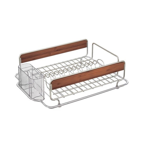 Odkapávač s bambusovým detailem InterDesign Forma