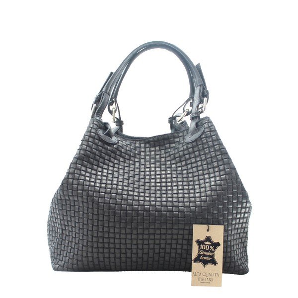 Borsa in pelle nera Tessa - Chicca Borse-image-4