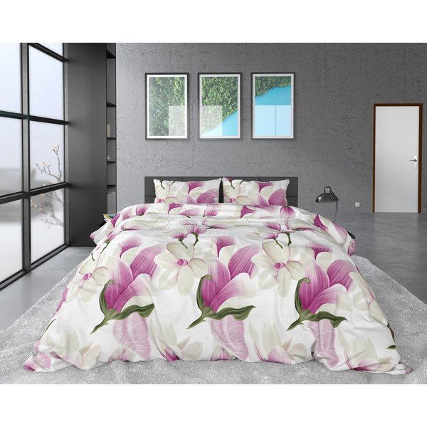 Biancheria da letto singola in flanella Olivia, 140 x 220 cm - Sleeptime-image-4
