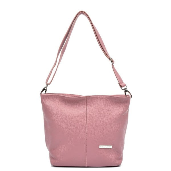 Borsa in pelle rosa Gratia - Luisa Vannini