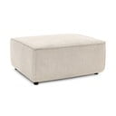 Sgabello in velluto a coste beige Nihad - Bobochic Paris