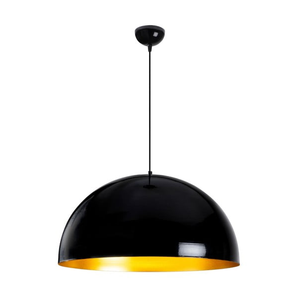 Lampada da soffitto nera Berceste, ø 60 cm - Opviq lights-image-2