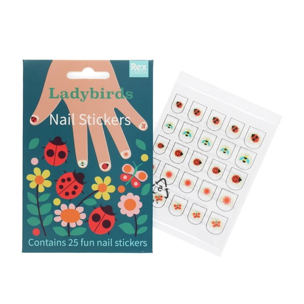 Giocattolo creativo Ladybird – Nail stickers – Rex London