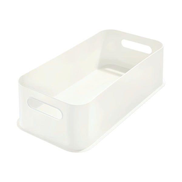 Contenitore bianco con maniglia, 21,3 x 43 cm Eco - iDesign