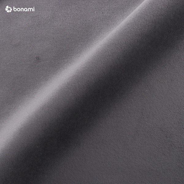 Divano angolare grigio (a U) con rivestimento in velluto Lani – Makamii-image-1