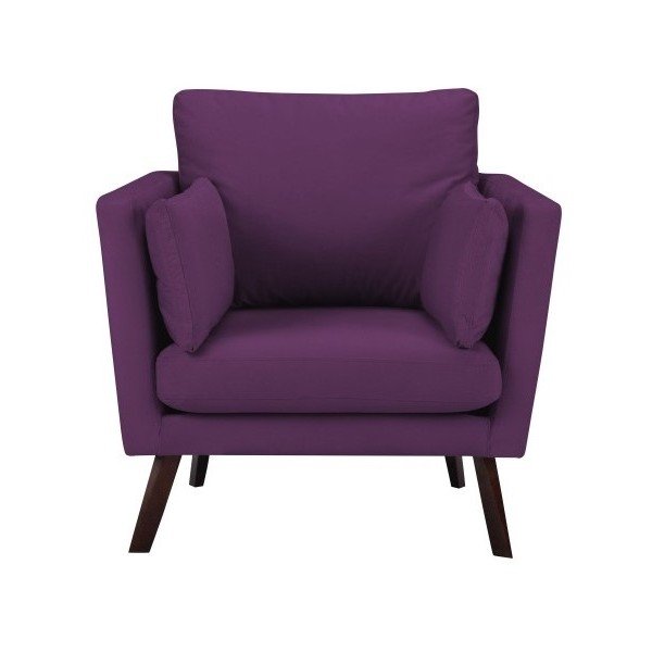 Poltrona viola Elena - Mazzini Sofas